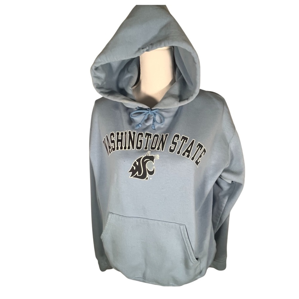 🩷3/$15 WSU Hoodie Baby Blue sz M